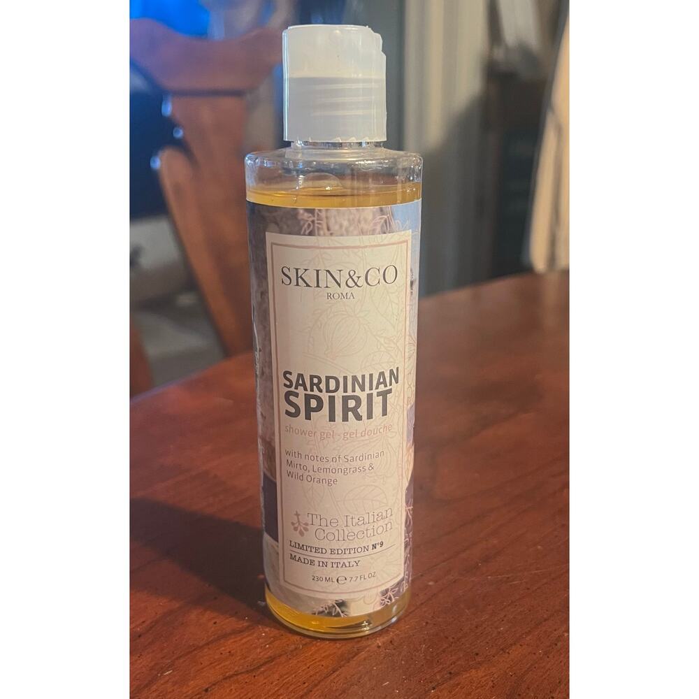 Skin & Co Roma Sardinian Spirit Shower Gel The Italian Collection 7.7oz Skin Car